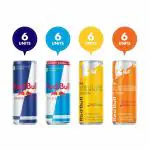 Red bull energy drink variety pack ,250ml (Pack of 24)