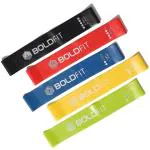 BOLDFIT Resistance Bands Mini Loop Perfect for Toning & Home Workout