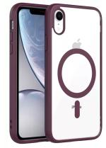 HUPSHY Back Cover For Apple iPhone XR, With MagSafe (Red, Magnetic Case, Pack Of: 1)