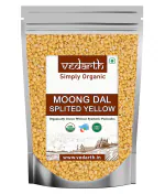 Vedarth Organic Yellow Moong Dal (Split) (5 kg)