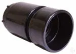 Rodak Vacuum Cleaner Flexible Hose Connector, Black