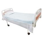 KUDIZE Disposable Bed Sheet For Hospital, Hotel, Spa & Beauty Parlor (31 X 80 INCH (78.74 X203.2 CM) White (PACK OF 25)