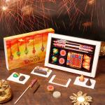 RUCHOKS - Diwali Delicacies in Crackers Chocolate Gift Box|Cracker Shape Premium Chocolates For Diwali| Total 225g| Diwali Chocolate Gift Box, Chocolate Gift, Cracker Shape Chocolates (P3)