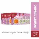 INDIMIX Instant Jalebi & Rabdi Mix Pure Veg- 1.6 Kg