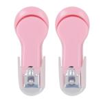 Pokory Baby Nail Clipper for Kids Pink Useful for Nail Cutter Manicure Pedicure Care for Baby Safety Nail Clipper for New Born Babies Infant Toddler Suitable Age 6 Months and Above Pack of 2