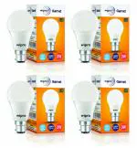 Wipro Garnet Cool Daylight Polycarbonate LED Bulb 3W (Pack Of 4)