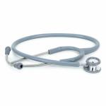 RCSP Stainless Steel Stethoscope Pediatric For Doctors And Medical Student Nurses Super Pediatric, Light Weight Chest Piece With Flexible Jointle Tube And Soft Sealing Ear Knobs (Grey)
