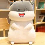 Webby Plush Hamster Soft Hand Warmer Toy DollBig Pillow Cute Girl Birthday Gift for Kids 35 cm