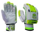 WSF SPORTS Boys Cotton Right Hand Throw Cricket Batting Gloves (Green)