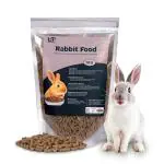 Luvfurpaws Rabbit Food - Premium, Dry, Highly Nutritionalist Rabbit Food, for All Life Stages,1 Kg Pack