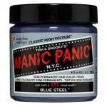 Manic Panic Blue Steel Classic Cream Semi-Permanent Vegan Hair Color, 118.0 Ml