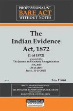 The Indian Evidence Act 1872_Professional Book Publishers