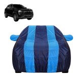 Auto Hub Mahindra XUV 3XO Car Cover with Mirror Pockets and Water Resistant, Car Body Cover, Navy-Blue