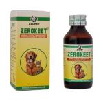 Ayurvet Zerokeet 100% Natural Tick & Flea Control Liquid Concentrate for Dogs & Cats- Highly Effective for Prevention & Treatment of Fleas, Lices, 100 ML
