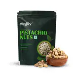 ELEGITY 100 % Natural Salted Pistachios - Pouch ( 250 gm) | Namkeen Pista Dry Fruit | Crunchy, Tasty & Healthy | Rich in Fibre & Protein | No Added Preservatives & Colour in Nutritious Nuts