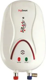 DIGISMART 3 LTR Instant 3 kva Special Anti Rust Coated Tank Geyser with Full Abs Body, 5 Year Warranty Hotmak (Ivory)