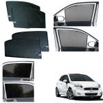 WolkomHome car Fix Curtain Window Shades Half Curtains Sunshade for Fiat Punto