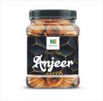 Nature's Bridge Anjeer | Dry Figs | Dry Anjir | Dry Fig | Dry Fruits - 250 gm x 2 Jar Pack