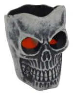 JAGMAG Halloween Skull Glowing Candle (pack of 2)