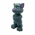 HARIDUN Intelligent Talking Tom Cat, Speaking Robot Cat Repeats What You Say, Touch Recording Rhymes and Songs, Musical Cat Toy for Kids