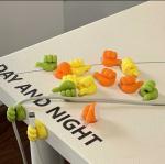 GILMEAT Thumb Hook Creative Cable Organizer Adapter Keeper Cable Holder Lanyard Accessories Organizing Wiring Clip Cable Securing Hooks (pack of 6