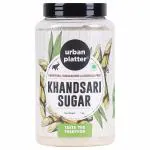 Urban Platter Khandsari Sugar, 1kg (Unrefined | Unbleached | Chemical Free | Sugar Alternative)
