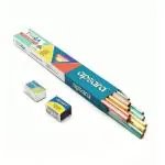 Apsara Triga Extra Dark Triangle Pencil Pack Of-20