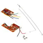 Super Debug 4Ch 27Mhz Remote Transmitter And Receiver Board With Antenna DIY Rc Car Robot SDW0032