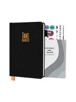 Doodle 12 Months Undated A5 Premium Productivity Planner, Pocket Meal Planner, 4 Sticker Sheets, Quote Cards, Tear Away Booksmarks - 312 Ruled Pages , 80 GSM