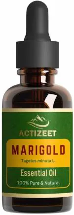 ACTIZEET Marigold Essential Oil Promotes Clear Skin, Healthy Hair (15 ml)