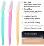OPTRA-Elrinza Feminine Glittering Face Hair Removal Razor (Set Of 3)