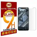 Kite Digital Nokia 5.1 Plus Premium Tempered Glass Screen Protector Slim 9H Hardness 2.5D