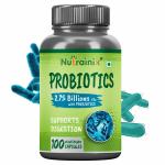 Nutrainix Probiotic Supplement 2.75 Billion CFU 100 Veg Capsules