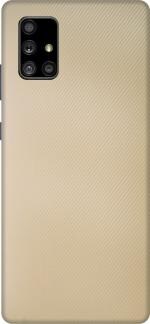 SRG INFOTECH Samsung Galaxy A71 Mobile Skin (light brown)