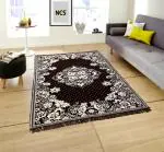 NCS Brown Velvet Carpet (140 cm, X 215 cm, Rectangle)