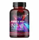 Ziist PARTY PRO N-Acetyl L-Cysteine (NAC) Alpha Lipoic Acid | Selenium | levels of Glutathione | Hangover Detox | Anti Ageing | Liver care | 60 Capsules