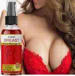 KURAIY Safe Breast Enlargement Oil Chest Sexy Breast Firming Lifting Enhancement Elasticity Promote Female Hormone Body Care 50 ML