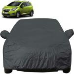 OPZET INDIA Chevrolet Beat Grey Car Cover with Mirror Pocket
