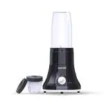 ZunVolt Fruice Juicer Blender Grinder and Smoothie Maker 400W(Black - White)