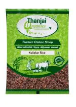 Thanjai Organics Kullakar Hand Pounded Rice 5 Kg | Traditional Red Rice | Boiled Rice | Unpolished Kullakar Arisi