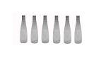 Steelo Clear Calico Bottle, 1 L (Set Of 6)