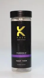 Kaze Magic Coin Tablet Tissue, Outdoor Travel Portable Compressed Tissue Face Towel Disposable Magic Towel Tablet Capsules Cloth Coin Wipes Paper Cotton Tissue Expand With Water (Pack of 4) (Lavender)