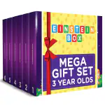 Einstein Box for 3 Year Old Kids | Toys for Kids 3 Years | Baby Boys & Girls, Learning and Educational Gift Pack of Toys, Games and Books, Apron | 3 Years All Toys