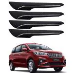 Oshotto (BP-04) Car Black Rubber Bumper Protector/Corner Moulding Compatible with Maruti Suzuki ERTIGA (2018-2022) -(Set of 4 pcs)
