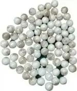 Kapoor Pets 10 mm Milky White Kancha Stone Decoration and Pebbles 500 g