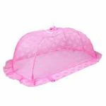 MY BABY TOWN Floral Umbrella Design Pink Mosquito Net for Born Baby's, Kids