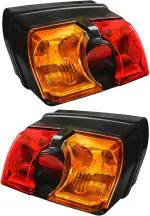 Apsmotiv Tail Light Set With 12 V Bulbs Suitable Sonalika Mahabali And Sikander Tractors Car Dash Indicator Lamp