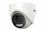 HIKVISION 2 MP White Night Colour Vu IR Full HD Dome Night Vision Wired Camera- 1080P