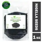 Shudh Online Nigella Seeds (1 KG / 1000 g), Kalonji Black Seeds Packet Organic Hair, Nigella Sativa Mangraila Seed