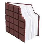 AMB Chocolate Scented Personal Desk Notepad Memo Book Small Diary, Pocket Writing Book chocolate memo pads, School Stationery gift for kids(pack of 1) Brand: Generic